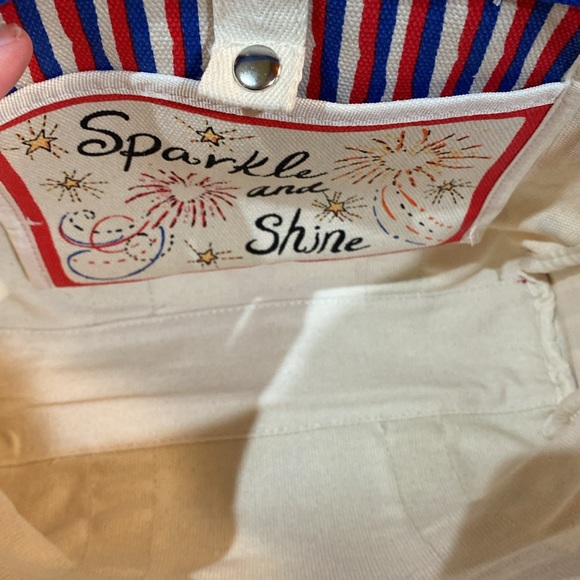 NWOT BRIGHTON SMALL CANVAS LOVE TOTE - Picture 5 of 5